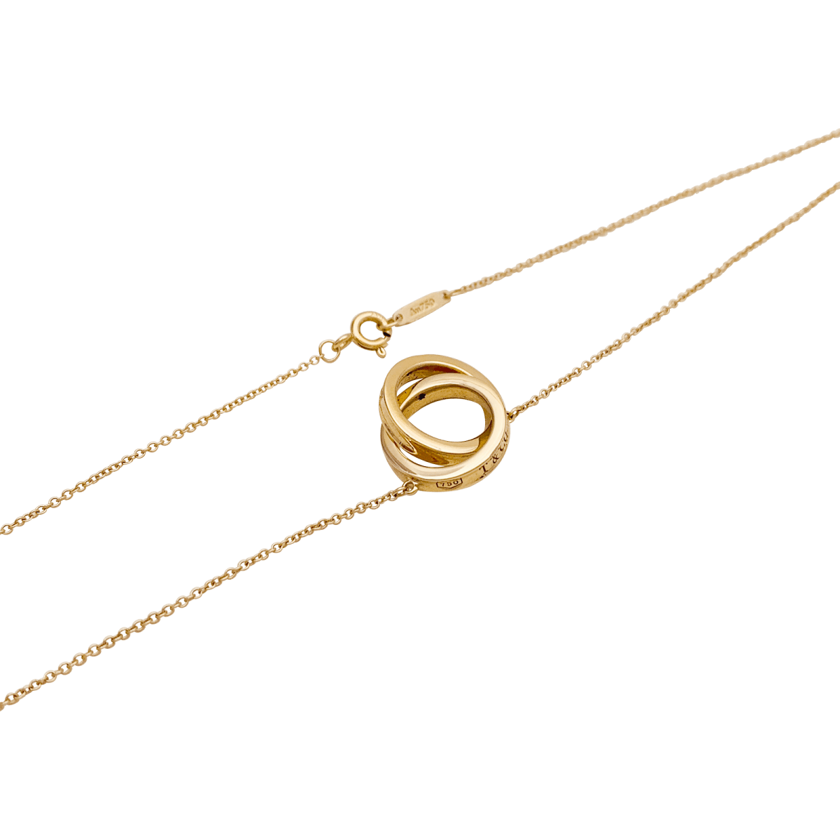 Collier Tiffany & Co. "1837" or rose. - Castafiore
