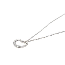 Collier Tiffany & Co Coeur Open heart Platine Diamant - Castafiore