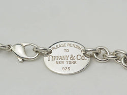 Collier Tiffany & Co en argent - Castafiore
