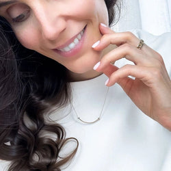 Collier TIFFANY & CO. "T Smile" PM en or rose - Castafiore