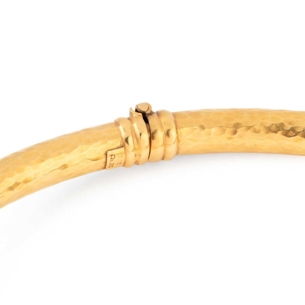 Collier Torque LALAOUNIS en or jaune et lapis lazuli - Castafiore