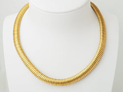 Collier Tubogas en or jaune - Castafiore