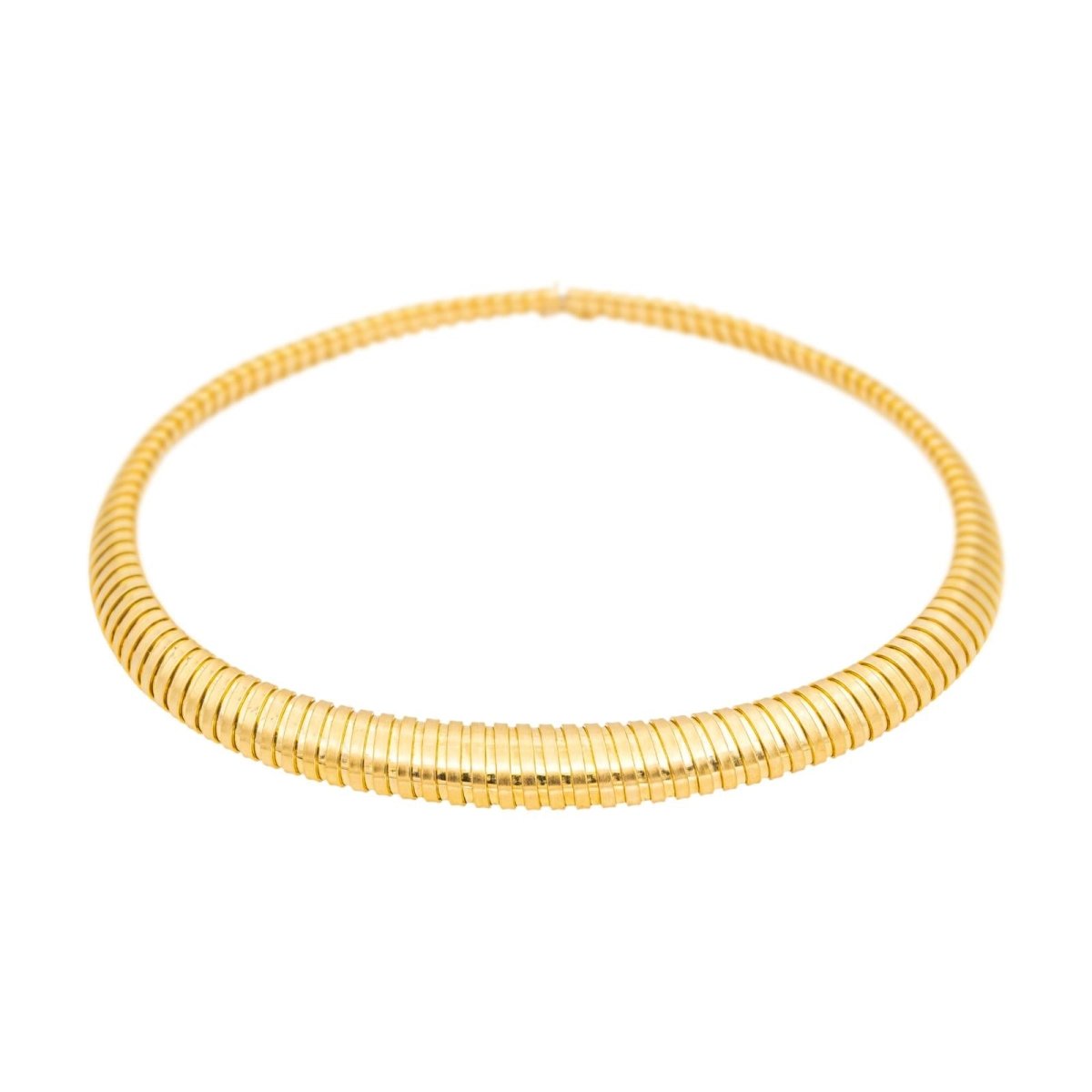 Collier Tubogas en or jaune - Castafiore