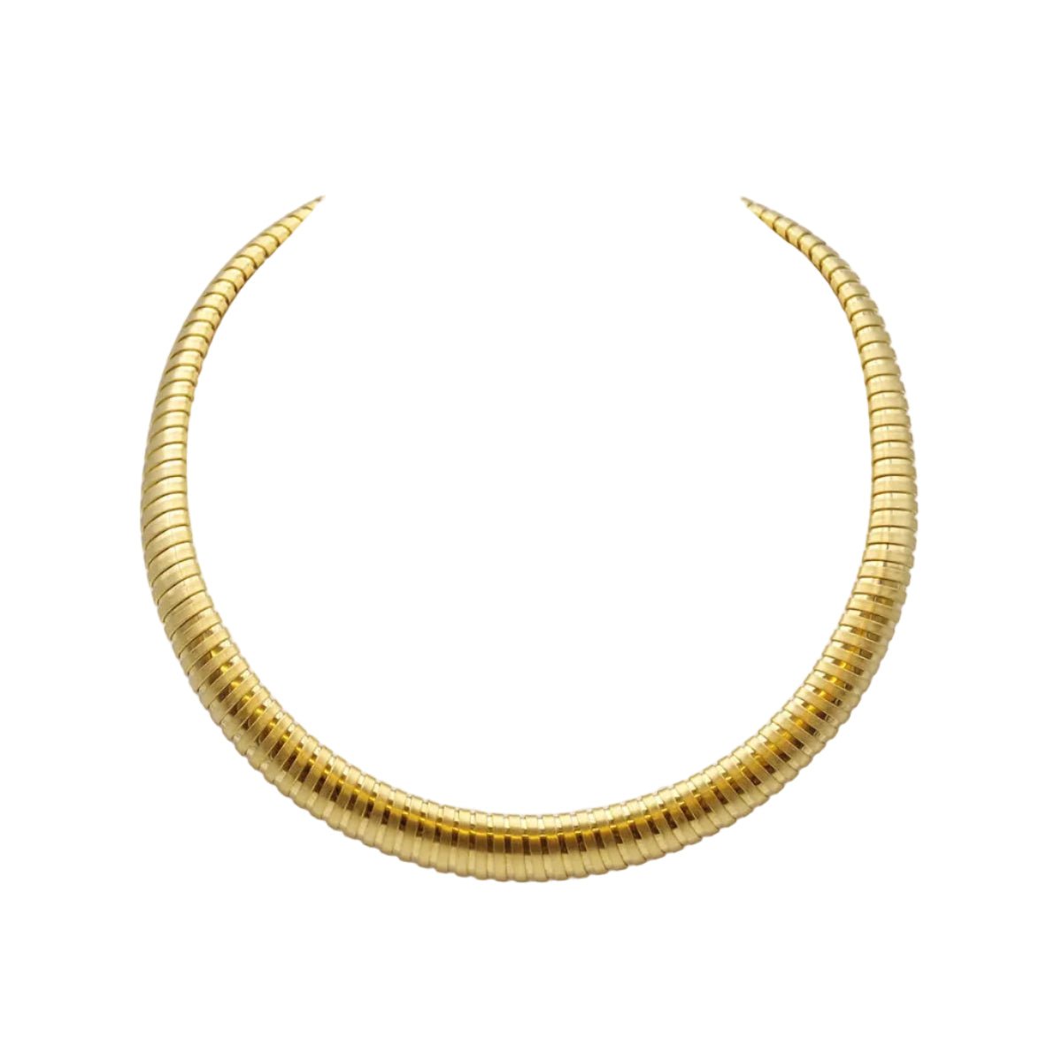 Collier Tubogas en or jaune - Castafiore