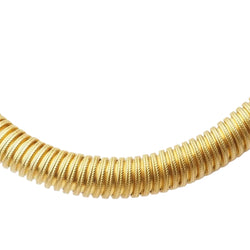Collier Tubogas en or jaune - Castafiore