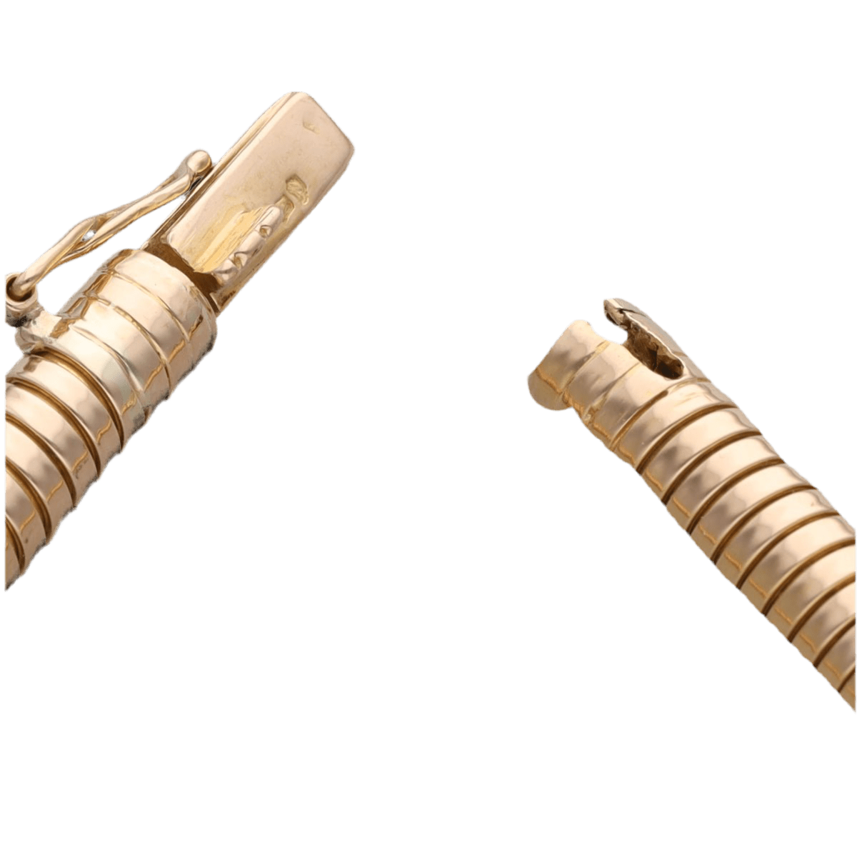 Collier Tubogas en or rose - Castafiore