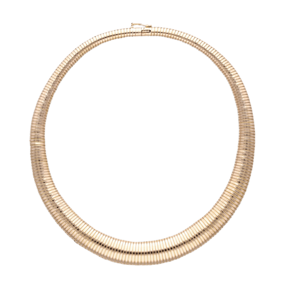 Collier Tubogas en or rose - Castafiore