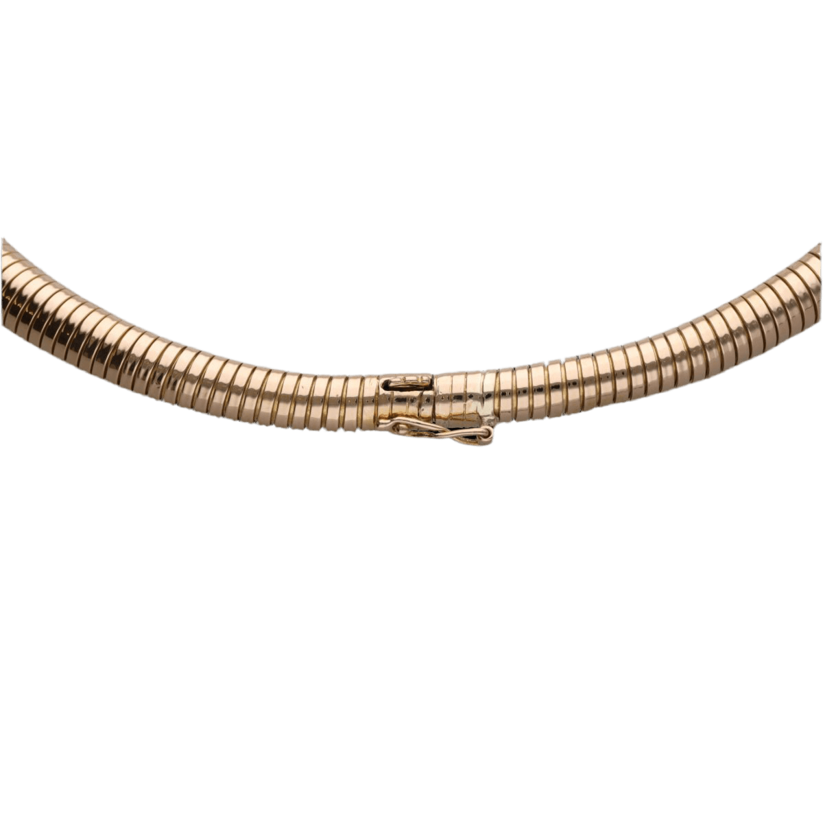 Collier Tubogas en or rose - Castafiore