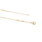 Collier VAN CLEEF & ARPELS "Lucky Alhambra Heart" en or jaune et nacre blanche - Castafiore