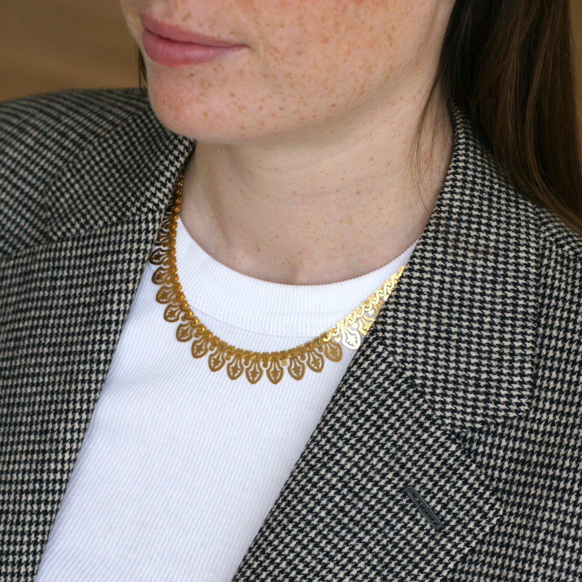 Collier VICTOR LIÉVEN en or jaune - Castafiore