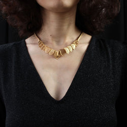 Collier vintage en or - Castafiore