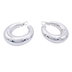 Créoles Chaumet, "Anneau", or blanc. - Castafiore