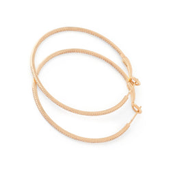 Créoles en or rose et diamants - Castafiore