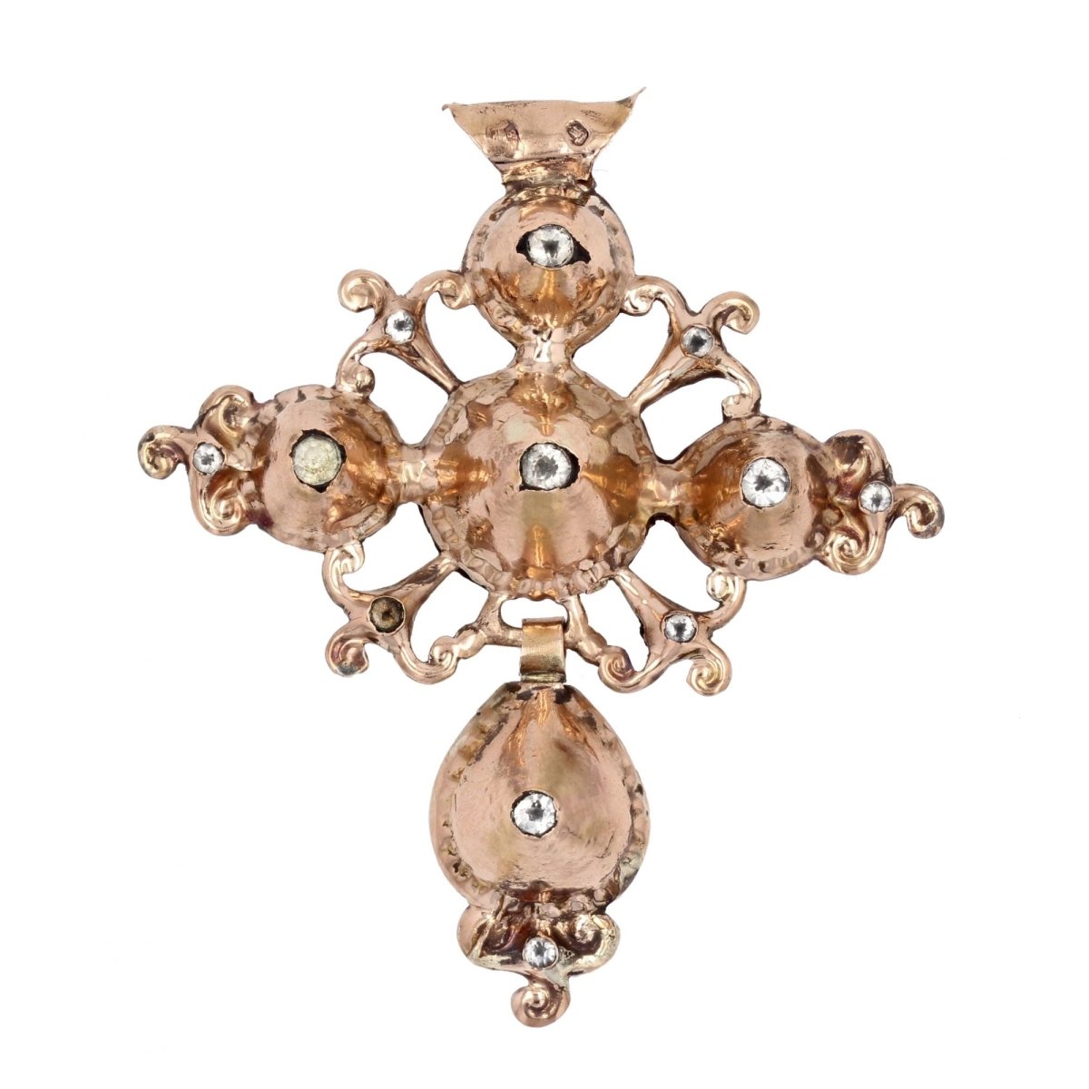 Croix ancienne rondes bosses - Castafiore