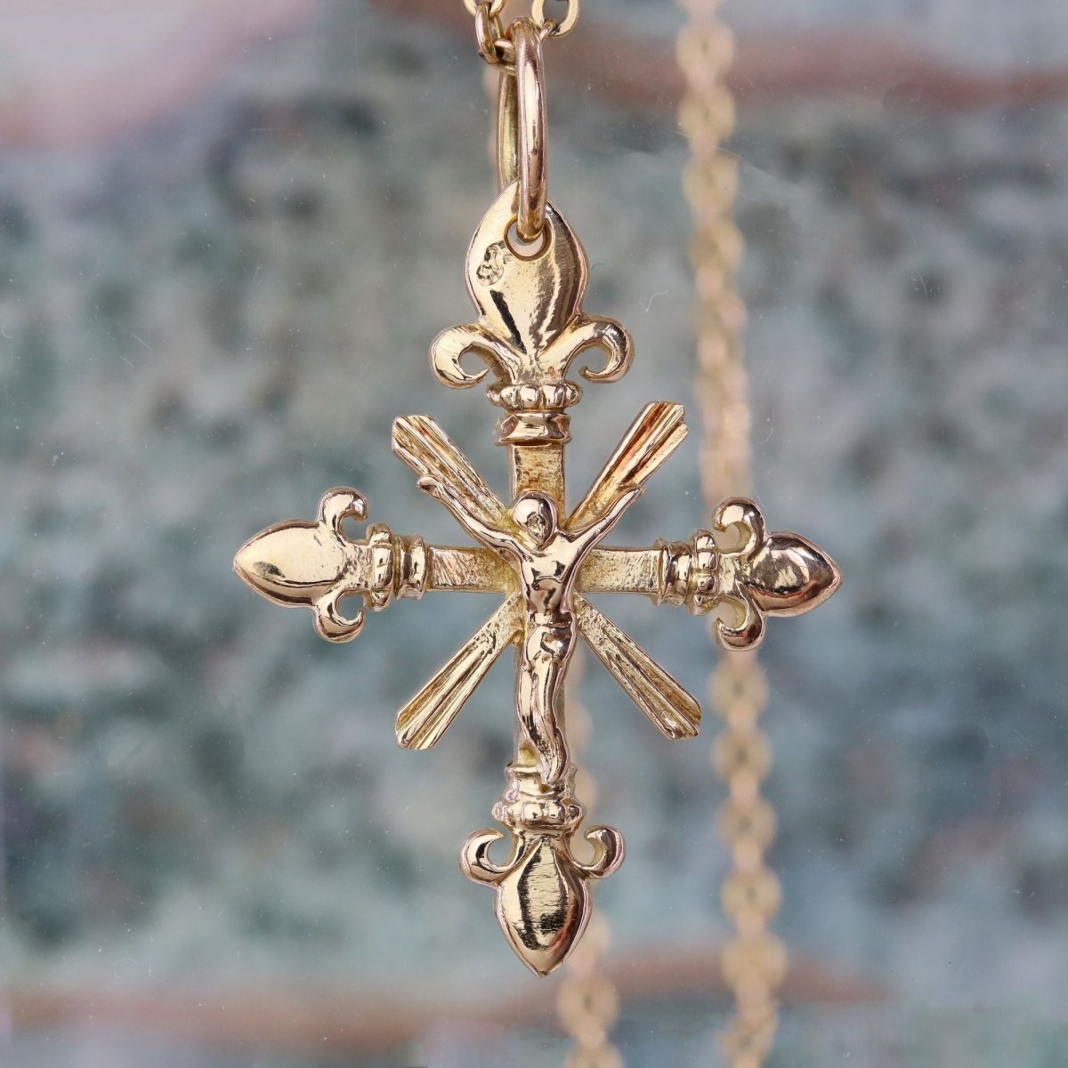 Croix de Champagne or jaune - Castafiore