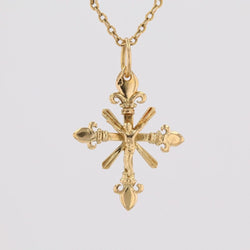 Croix de Champagne or jaune - Castafiore