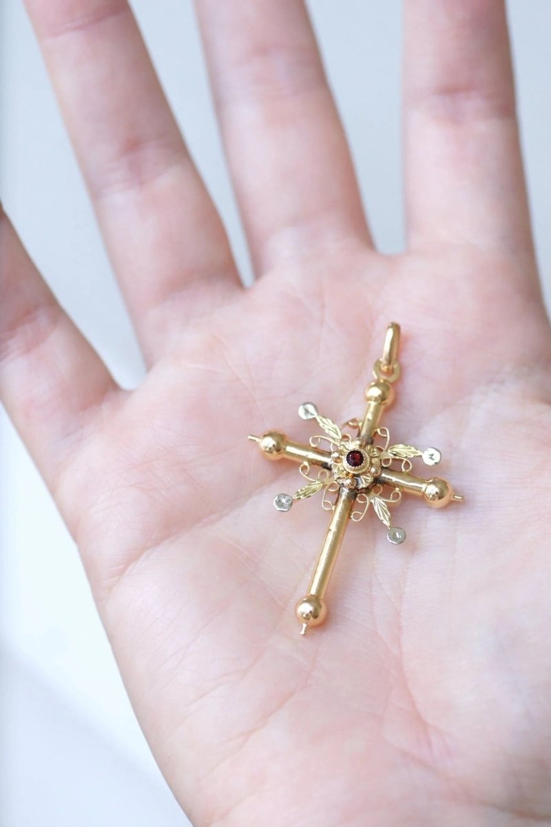 Croix de Savoie ancienne deux ors - Castafiore