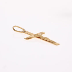 Croix du Christ or jaune - Castafiore