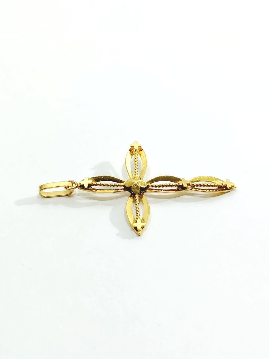 Croix En Or Jaune - Castafiore