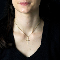 Croix en or jaune - Castafiore