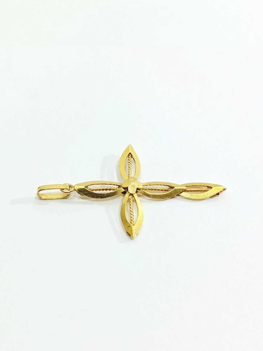 Croix En Or Jaune - Castafiore