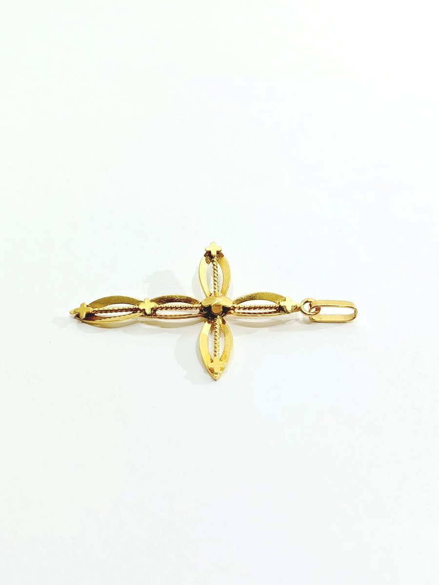 Croix En Or Jaune - Castafiore