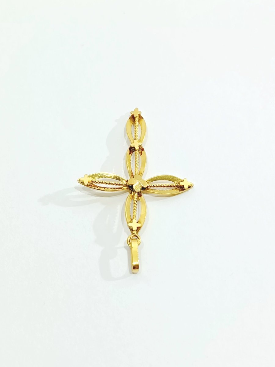 Croix En Or Jaune - Castafiore