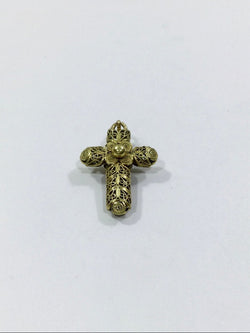 Croix Filigranée En Or Jaune - Castafiore
