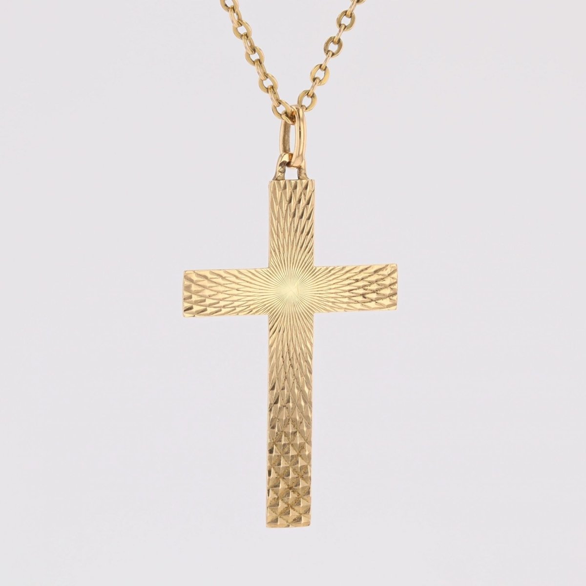 Croix or jaune rayonnant - Castafiore