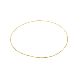 Collier Maille corde Or jaune