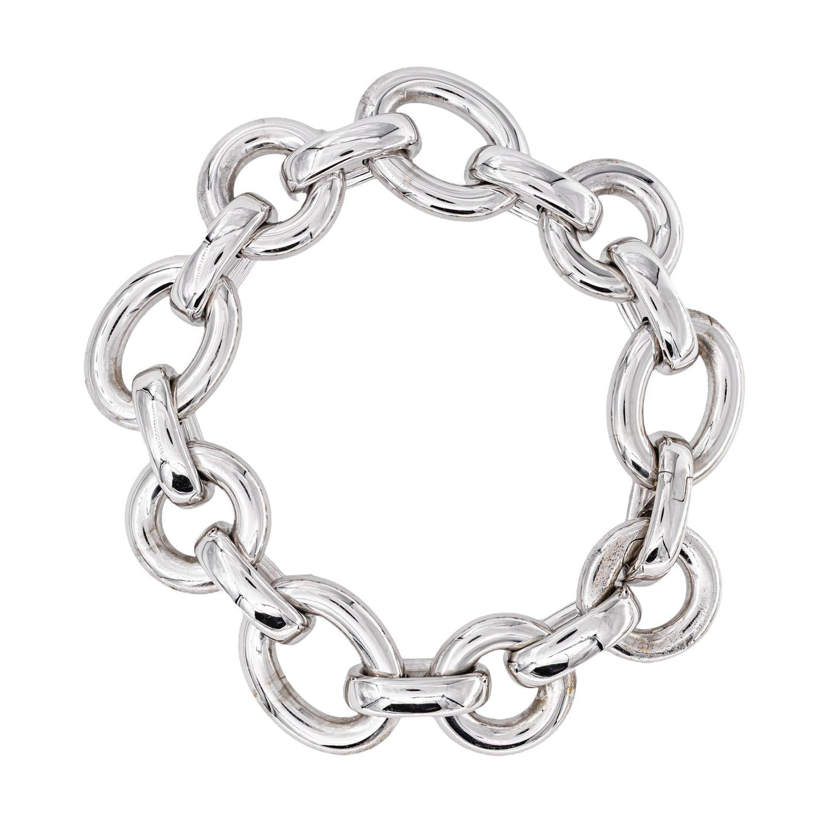 Chaumet Bracelet maillons Jaseron  Or blanc