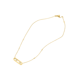 Collier Pendentif MESSIKA Baby Move PM en or jaune et diamants
