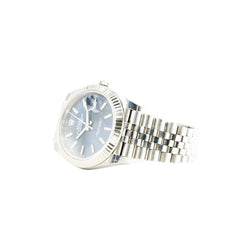 Montre ROLEX "Datejust 41" en acier et or blanc