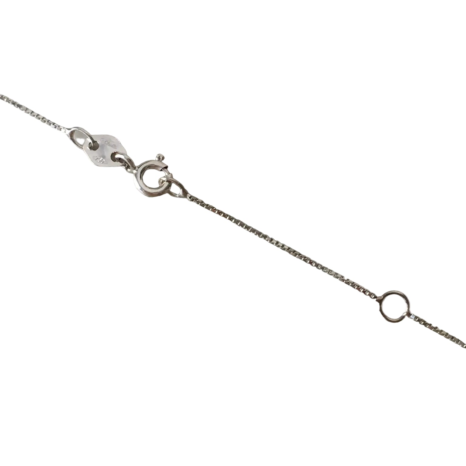 Collier Pendentif en or blanc et diamants