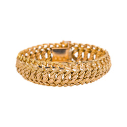 Bracelet Maille américaine Or rose