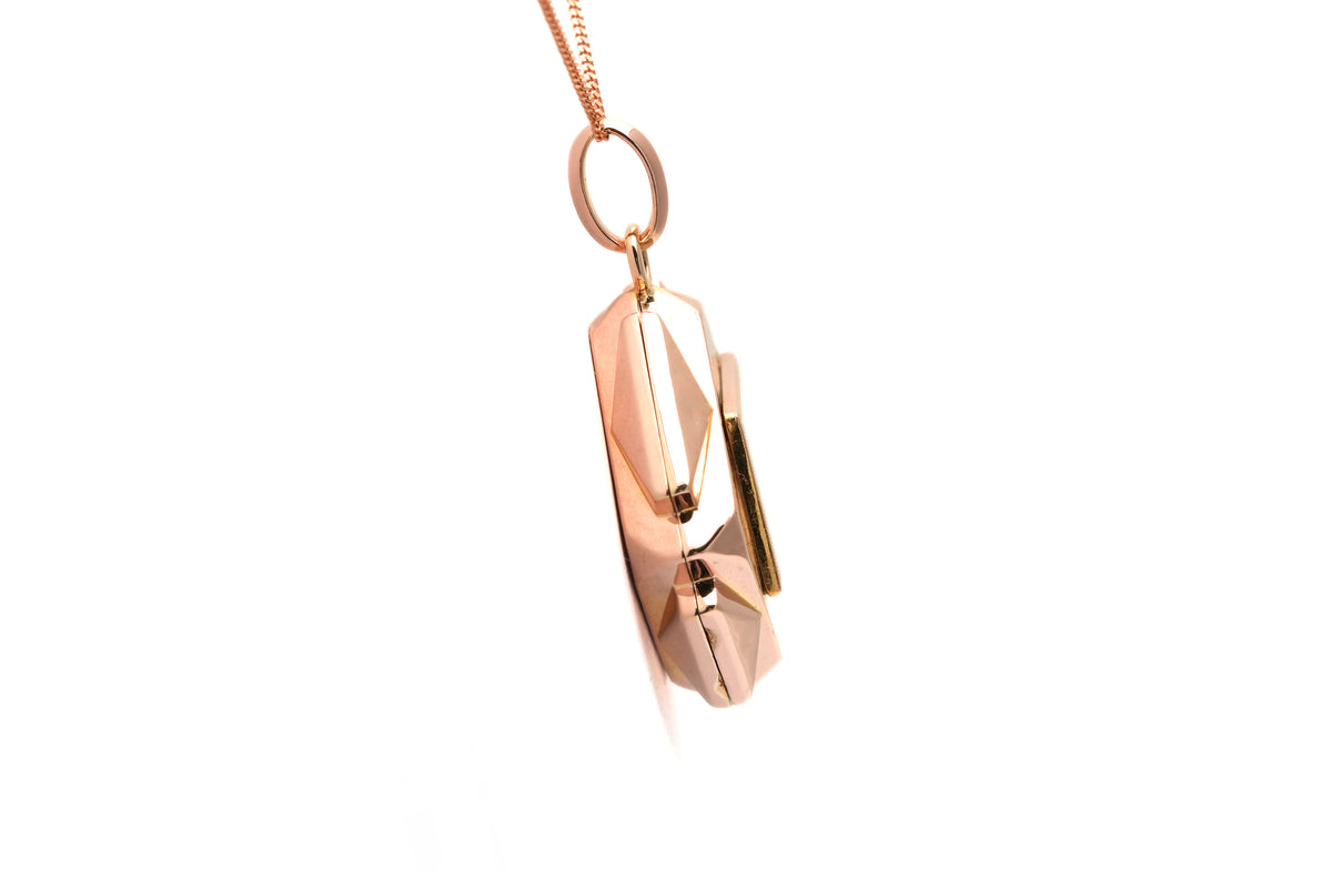 Pendentif en or rose
