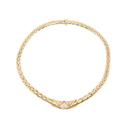 Collier Maille GAY FRÈRES en or jaune et diamants