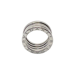 Bague Bandeau BULGARI "B.Zéro" en or blanc