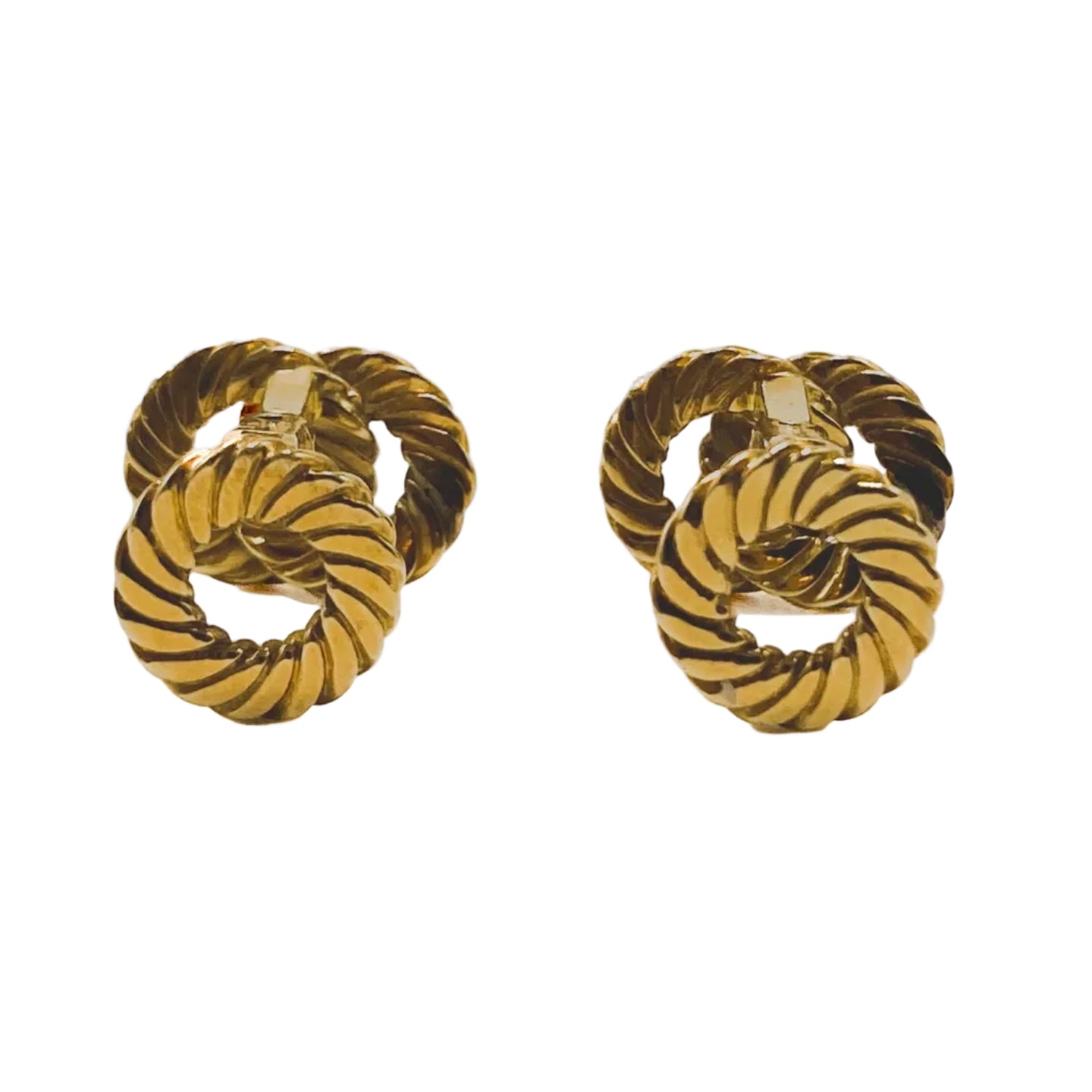 Boutons de manchette VAN CLEEF & ARPELS en or jaune