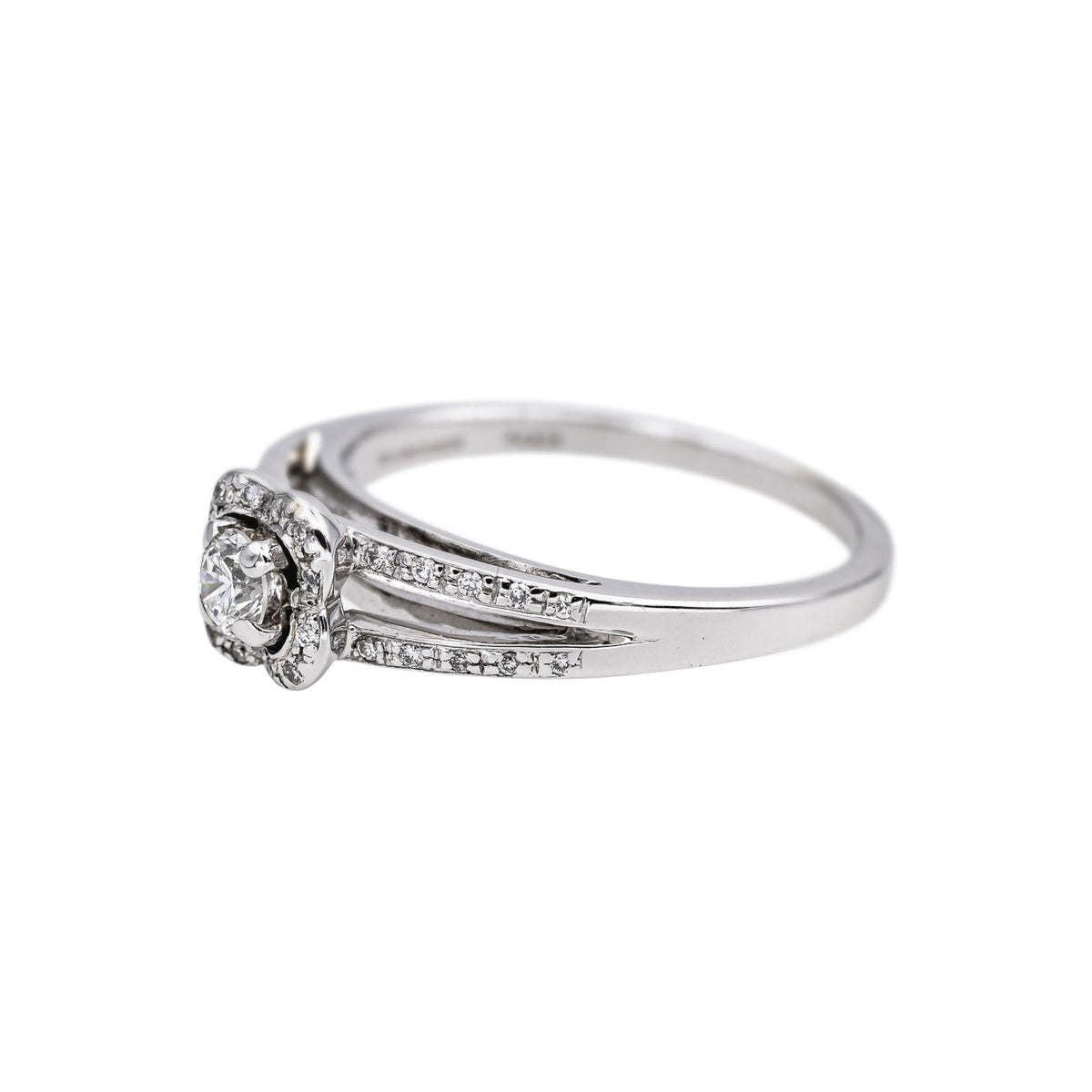 Mauboussin Bague Chance of Love Or blanc Diamant