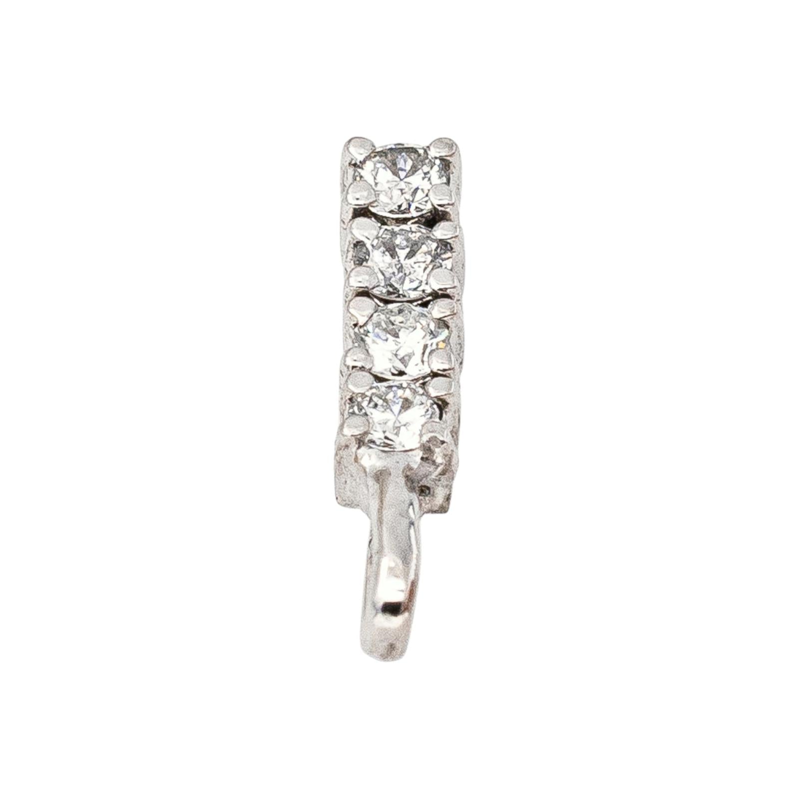 Pendentif Or blanc Diamant