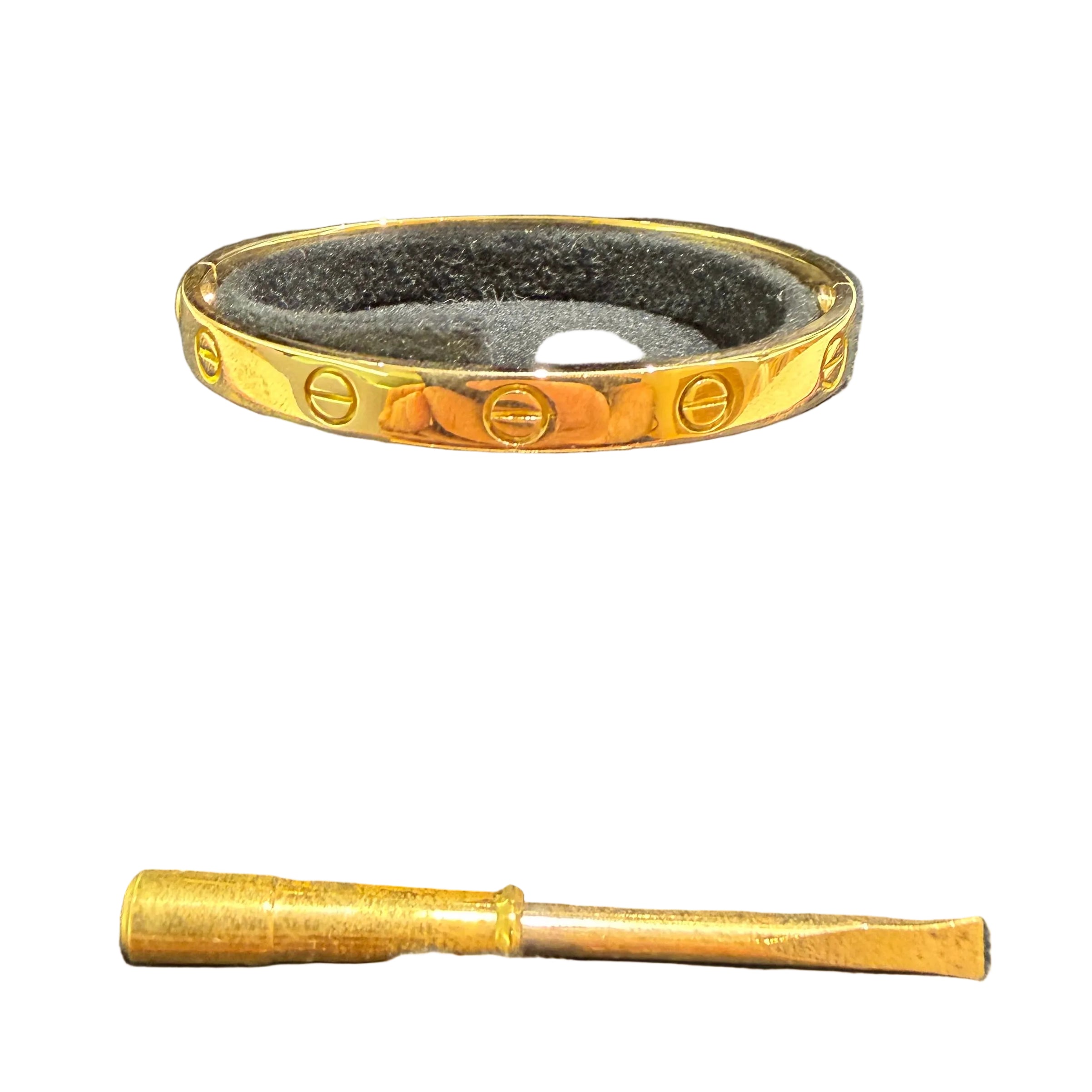 Bracelet Jonc CARTIER "Love" en or jaune