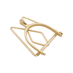 Pince à billet Mellerio, « Éperon » en or jaune.