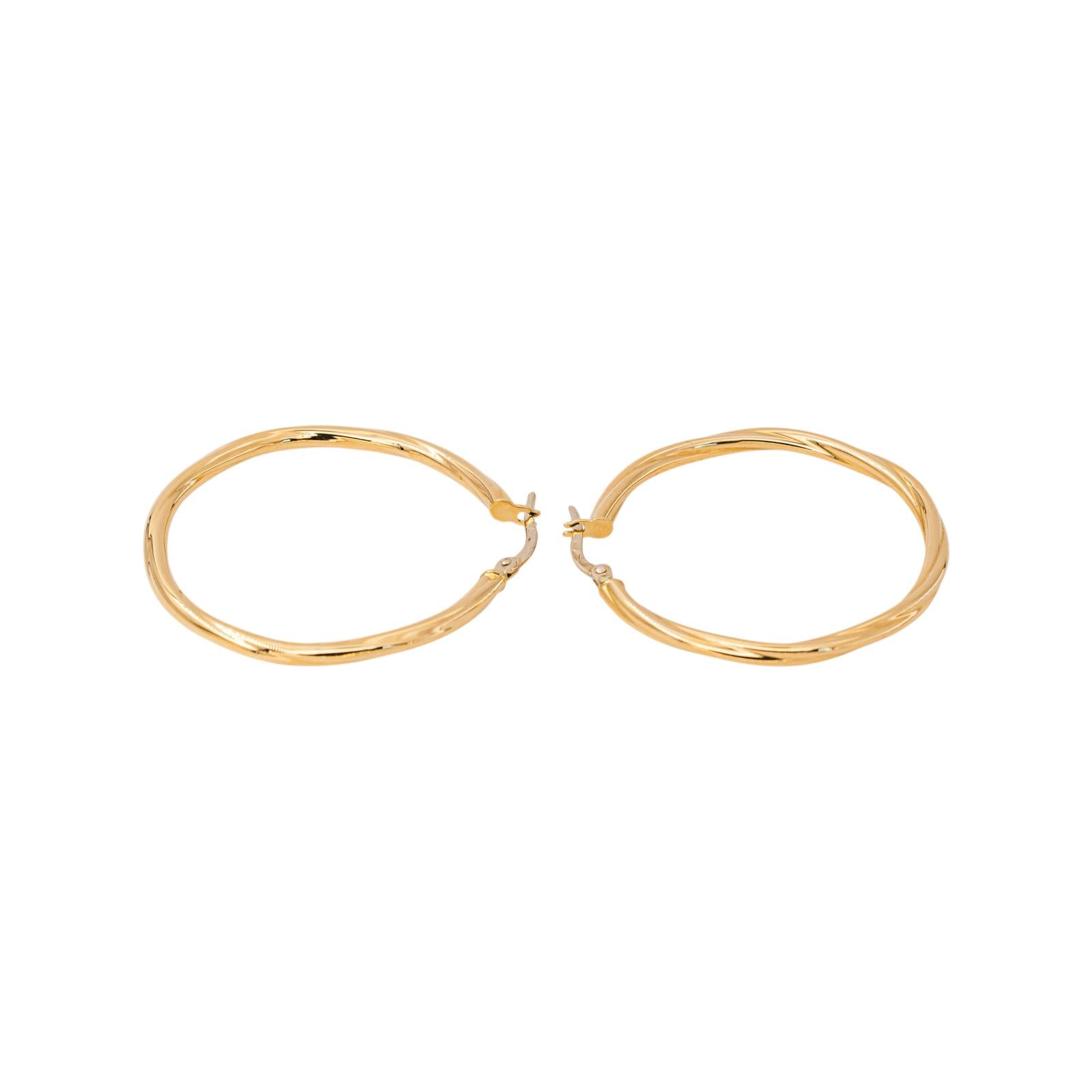 Boucles d'oreilles Créoles Or jaune