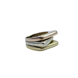 Bague Cocktail en trois ors