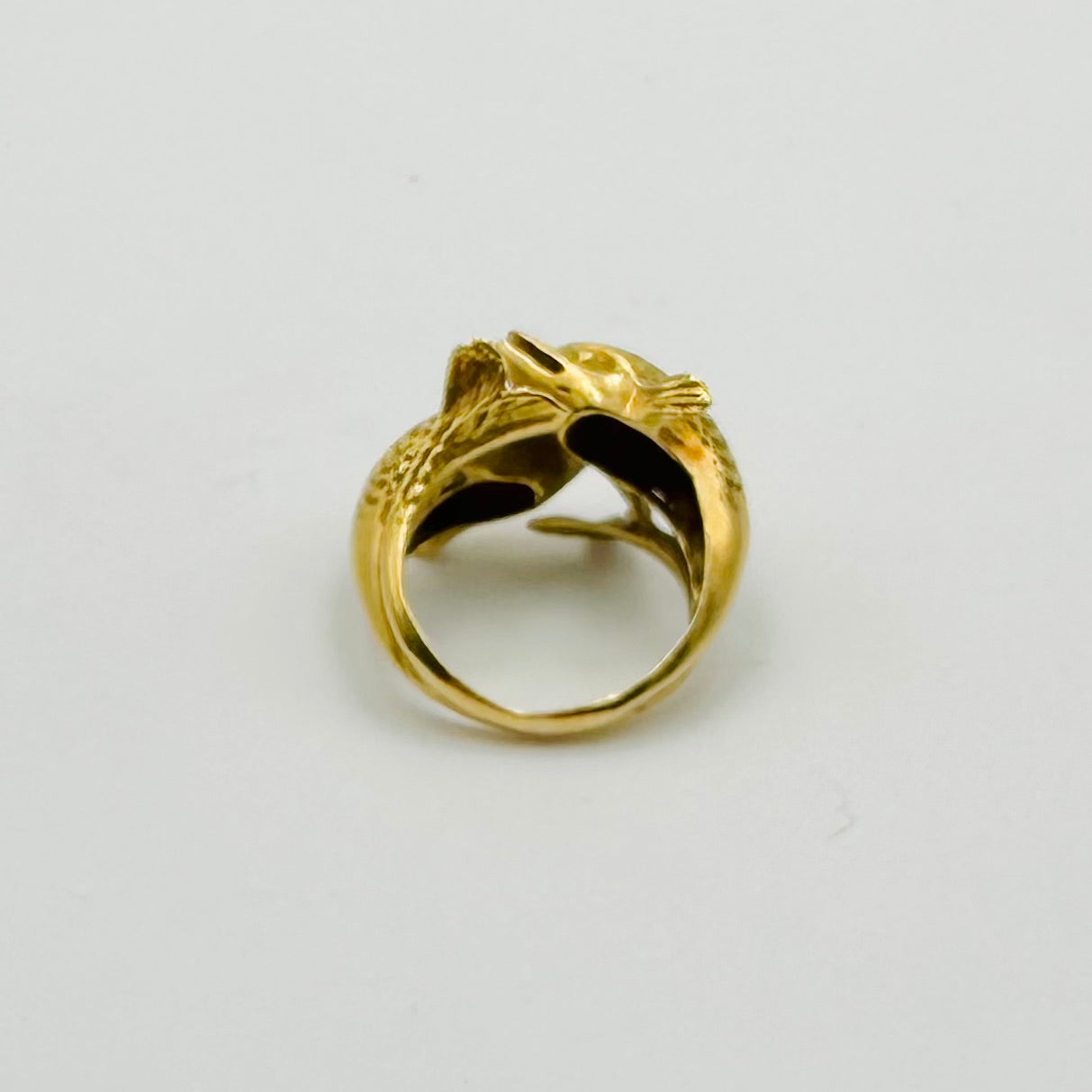Bague Toi et Moi en or jaune