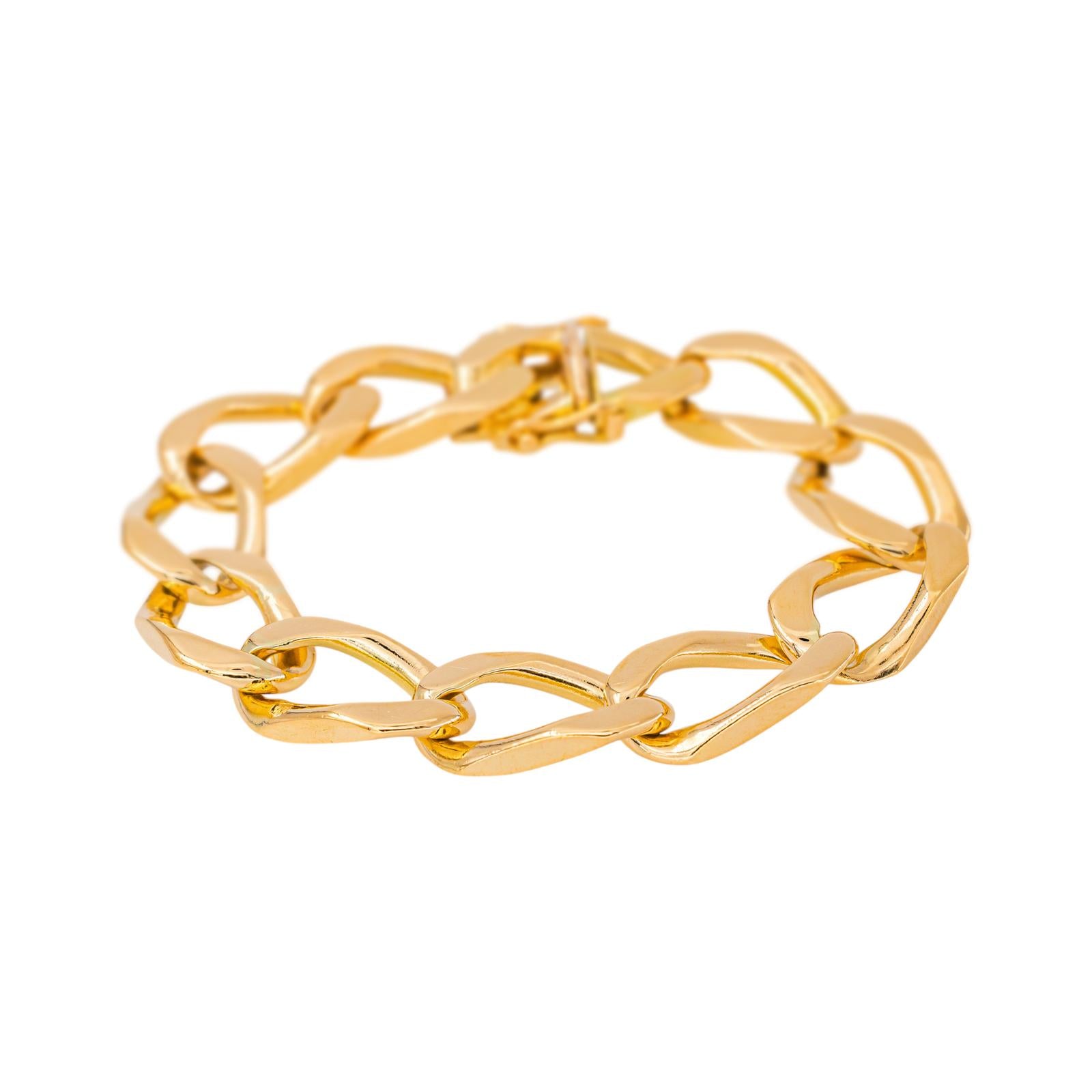 Bracelet Maille en or jaune