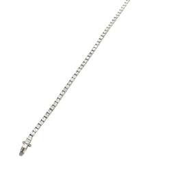 Bracelet Ligne en or blanc et diamants