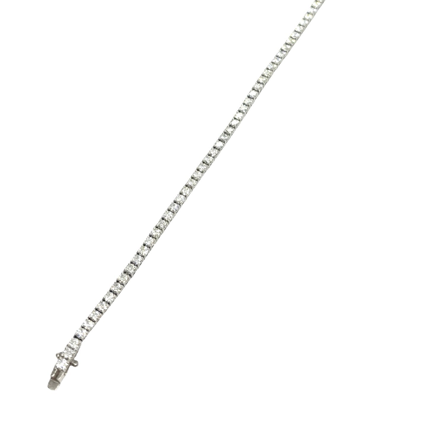 Bracelet Ligne en or blanc et diamants