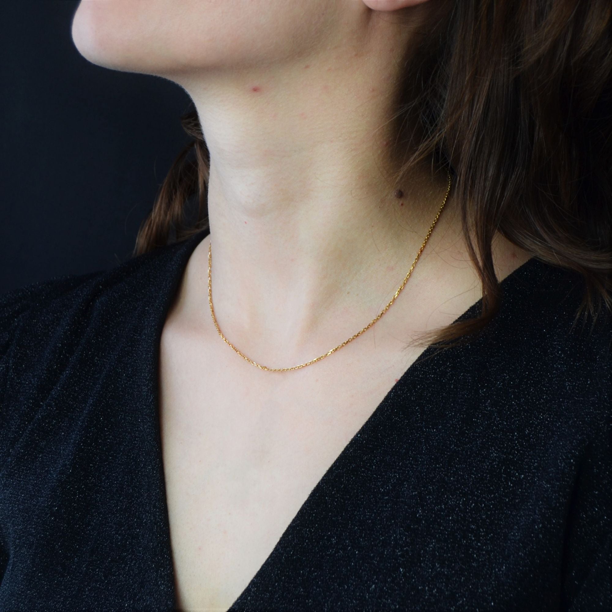 Collier Chaîne en or jaune